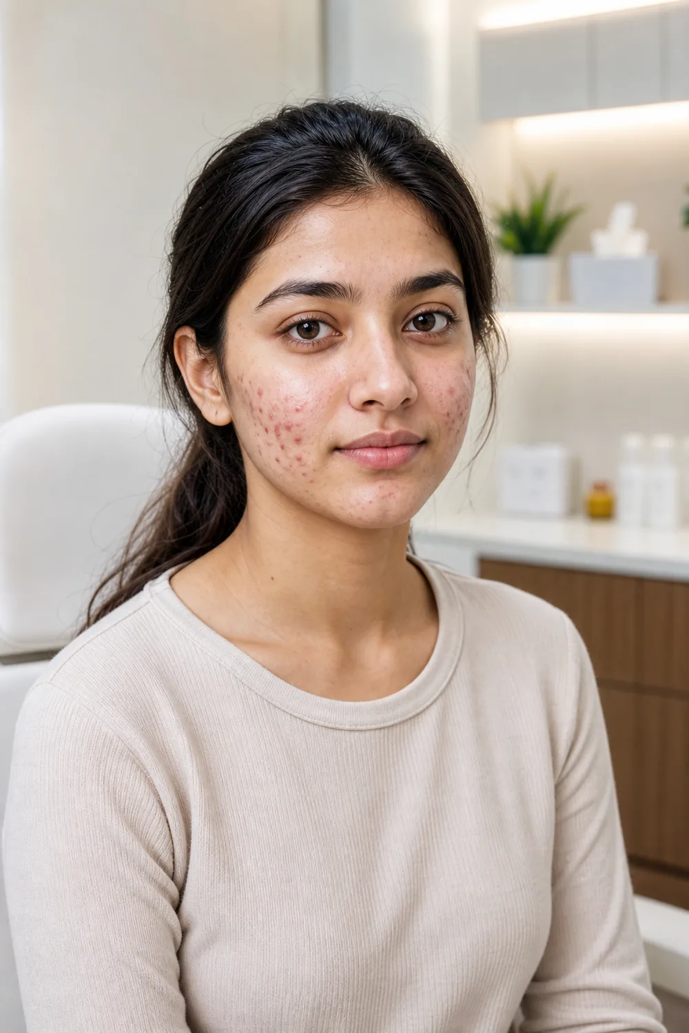 Acne treatment consultation at ReGlow Clinic, Pune